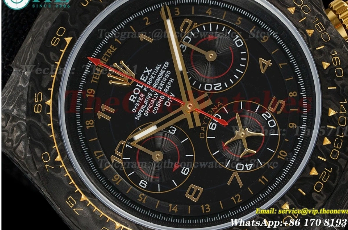 Diw SH4130 Daytona Black DIal Black FC NY 40mm DIWF 0318